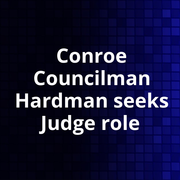Harry Hardman Campaigns for Municipal Judge