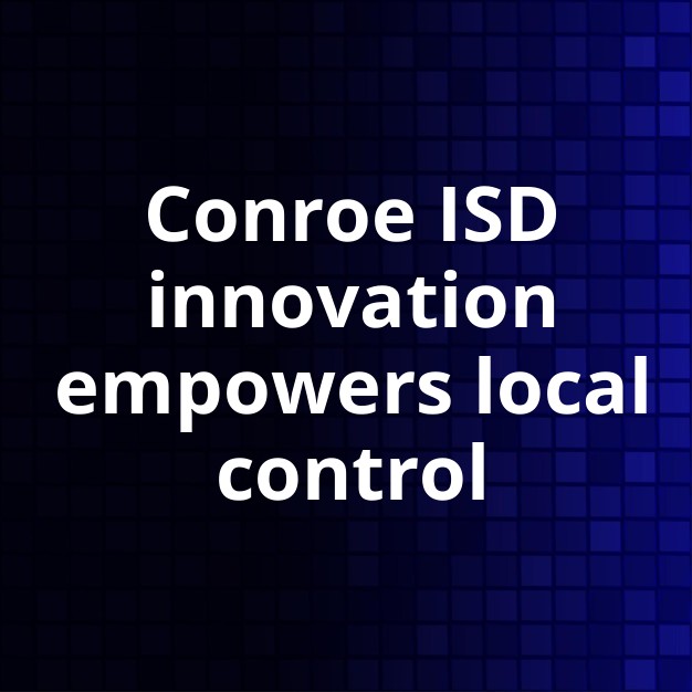 CISD Innovation Plan Grants Local School Control