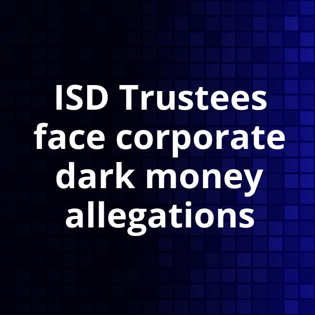 Conroe ISD Trustees Face Campaign Finance Allegations
