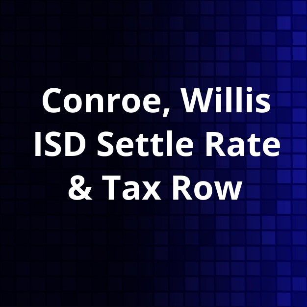 Conroe, Willis ISD Settle Water Rate Dispute