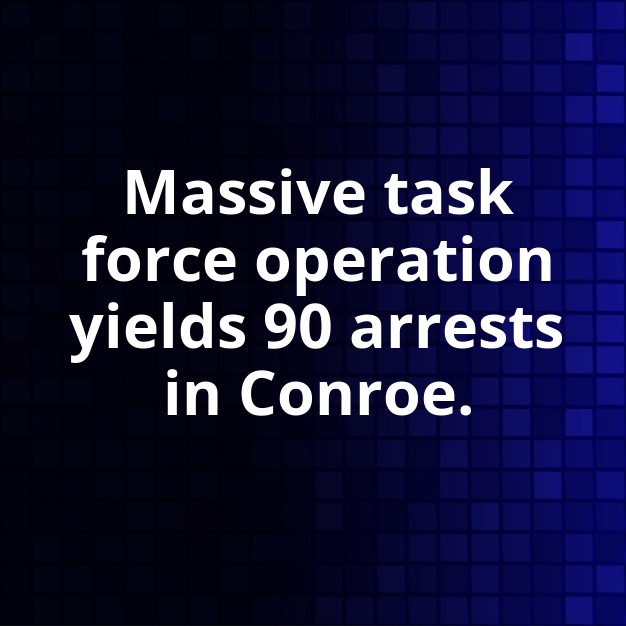 Conroe Task Force Nabs 90 at Lone Star Throwdown