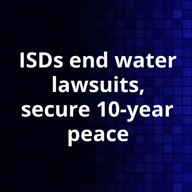 Conroe, Willis ISD Settle Water Rights for $1.4M